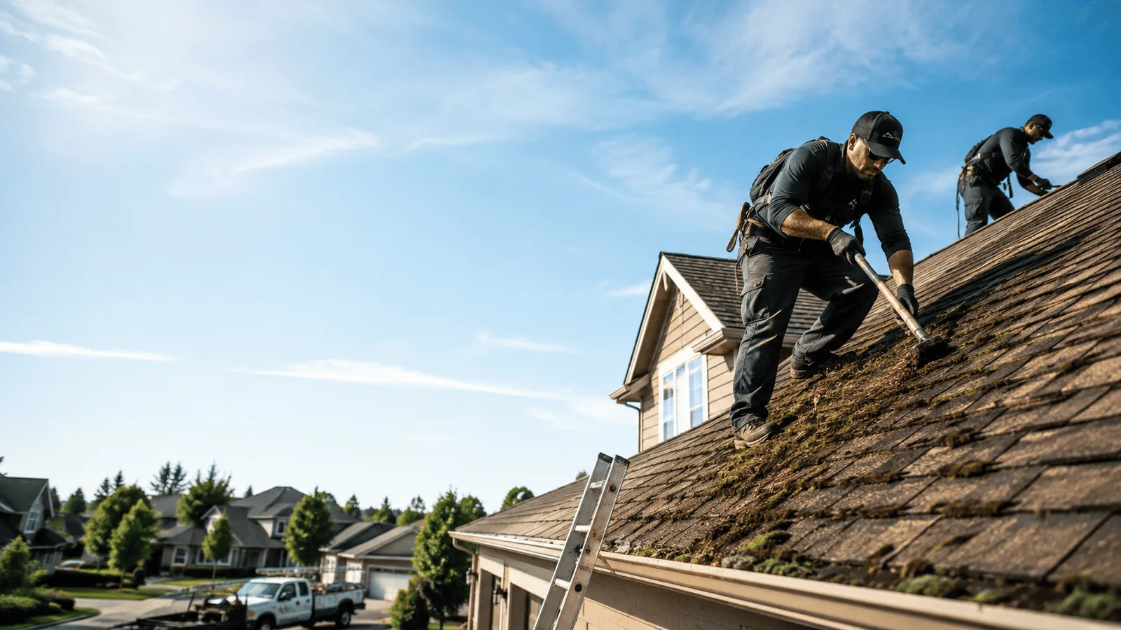 Roof Moss Removal in Franklin Square, NY near me